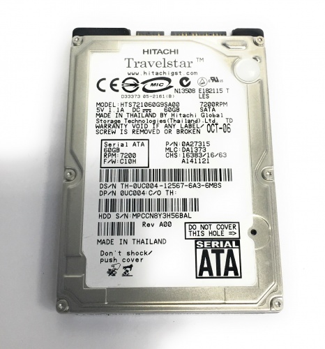 Hitachi 2.5 hotsell hdd